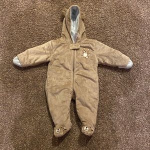 Carter’s Baby Snowsuit - Like New - 3/6M - Boy